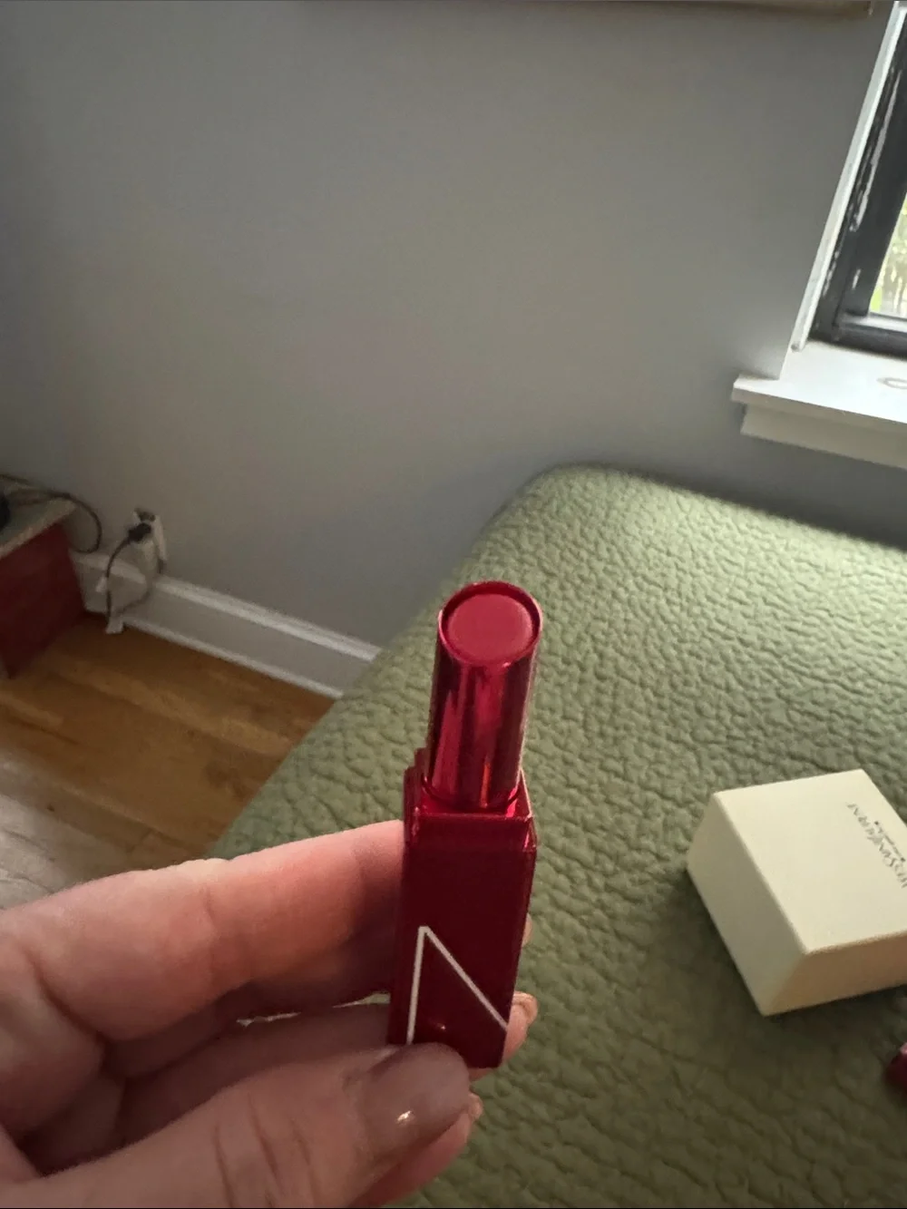 NARS Afterglow Lip Balm in Metallic Fuchsia-Red Tube( the color is turbo)